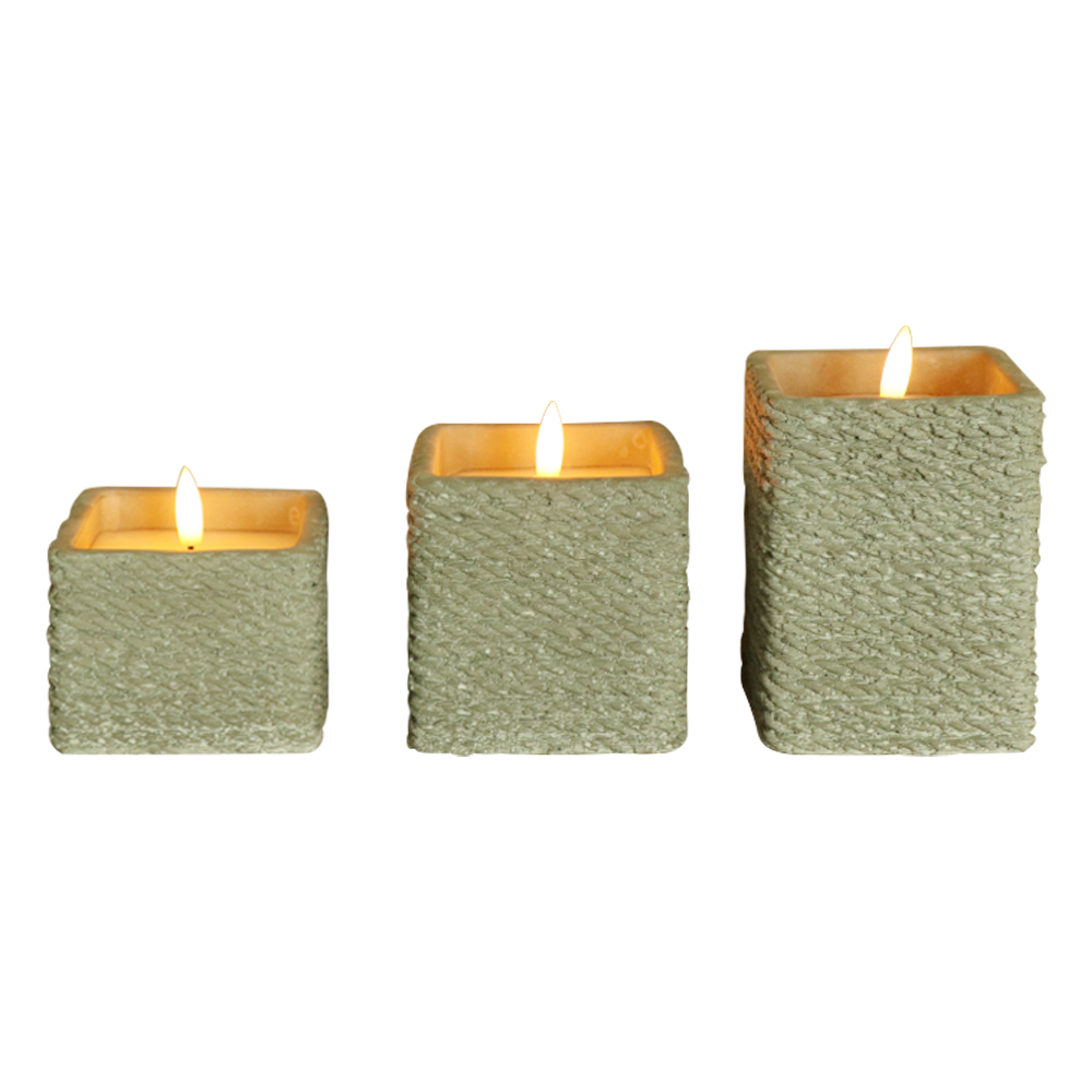 LED 3D WICK FLAMESLE SNDCE S DISTATE pre domácu dekoráciu