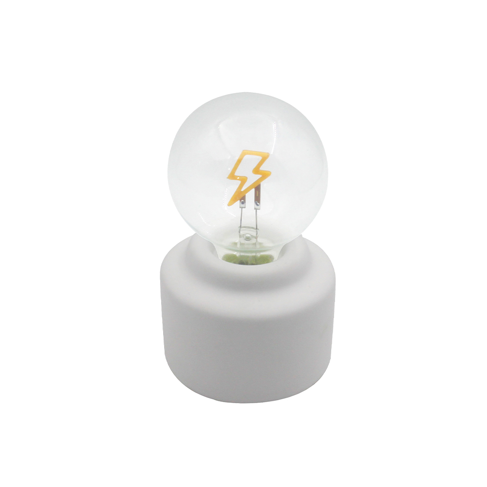 LED cementové základne fľaša svetlo