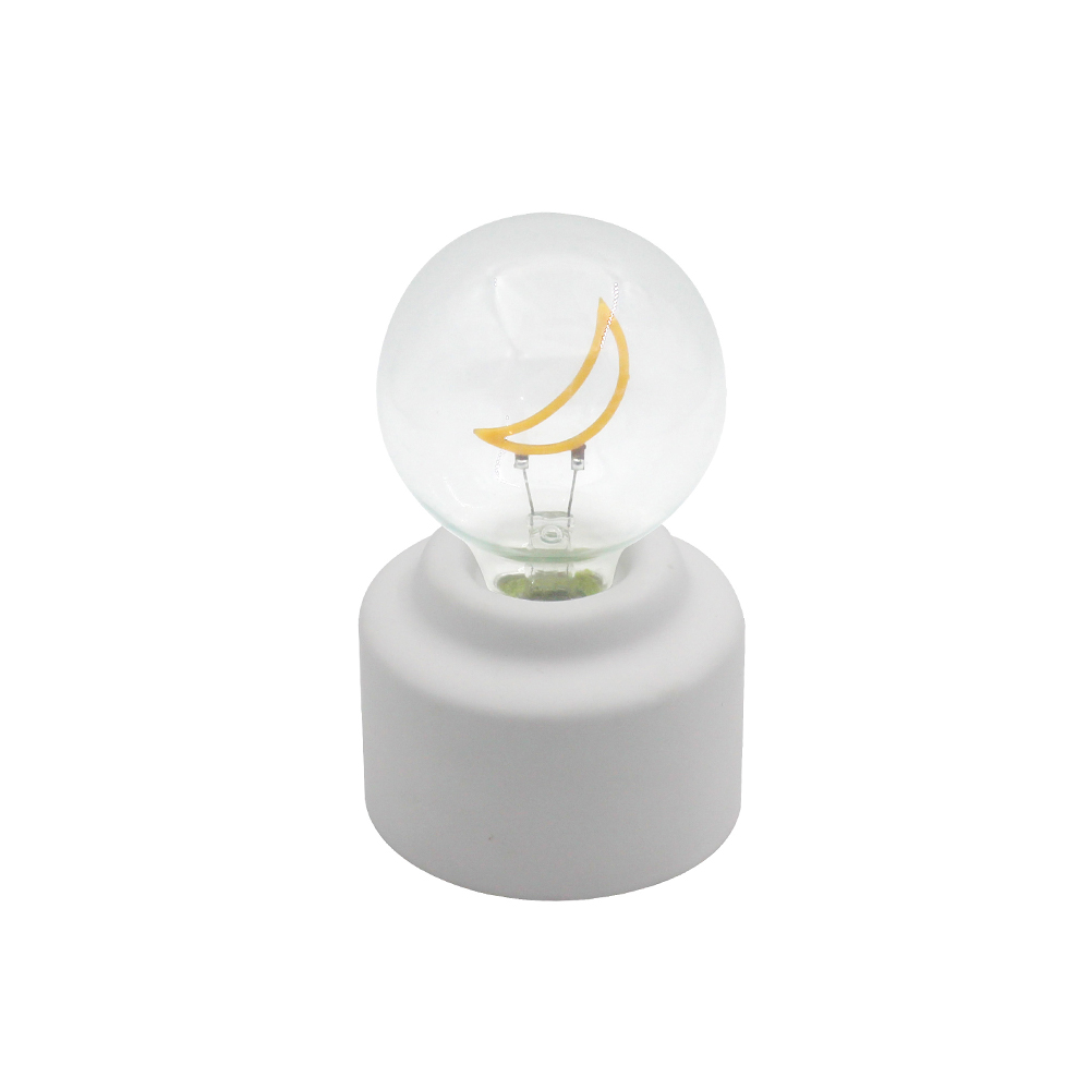 LED cementové základne fľaša svetlo