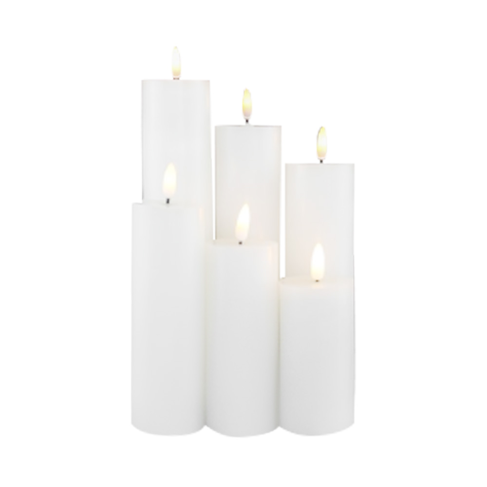 3D plameň LED dekoratívna sviečka